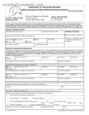 Fill Out Your Alaska 02 1890 Form