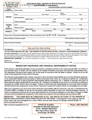 Fill Out Your Alaska 466 Form