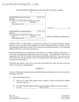 Fill Out Your Alaska Dv 101 Form