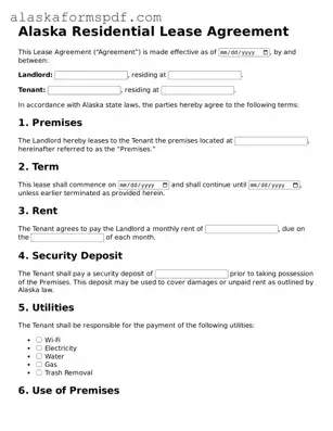 Attorney-Approved Alaska Lease Agreement Template