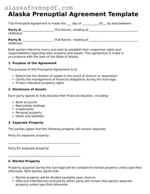 Attorney-Approved Alaska Prenuptial Agreement Template